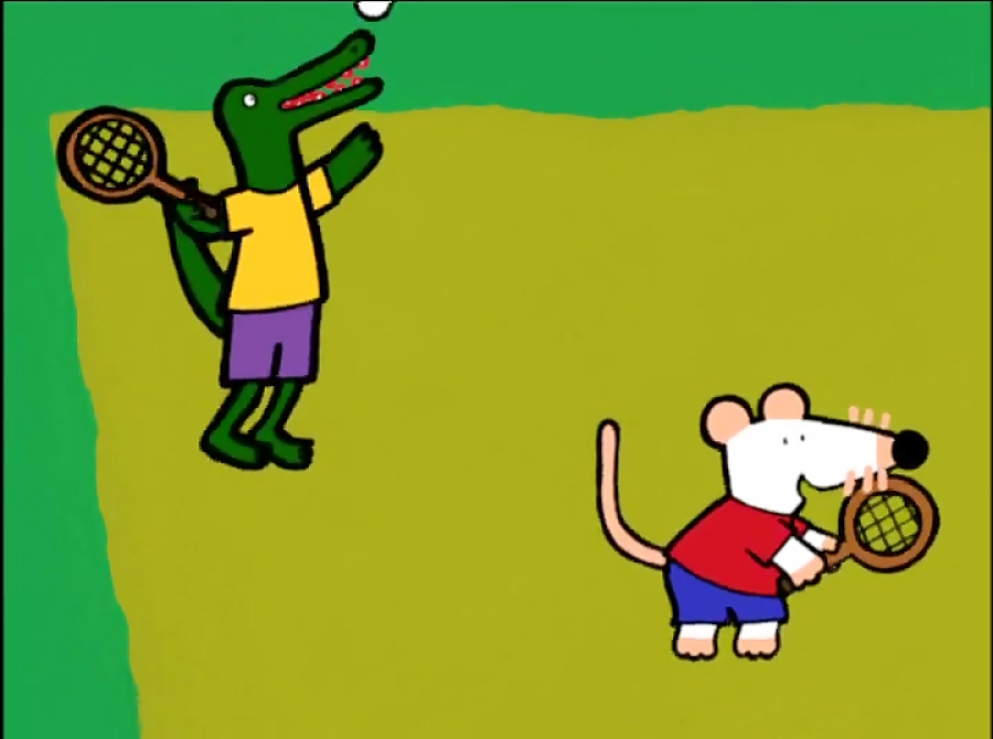 کارتون میسی موشه - آموزش زبان انگلیسی - اپیزود 92 - تنیس